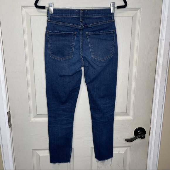 AGOLDE Sophie Crop Raw Edge Hem Size 25 - Picture 7 of 11